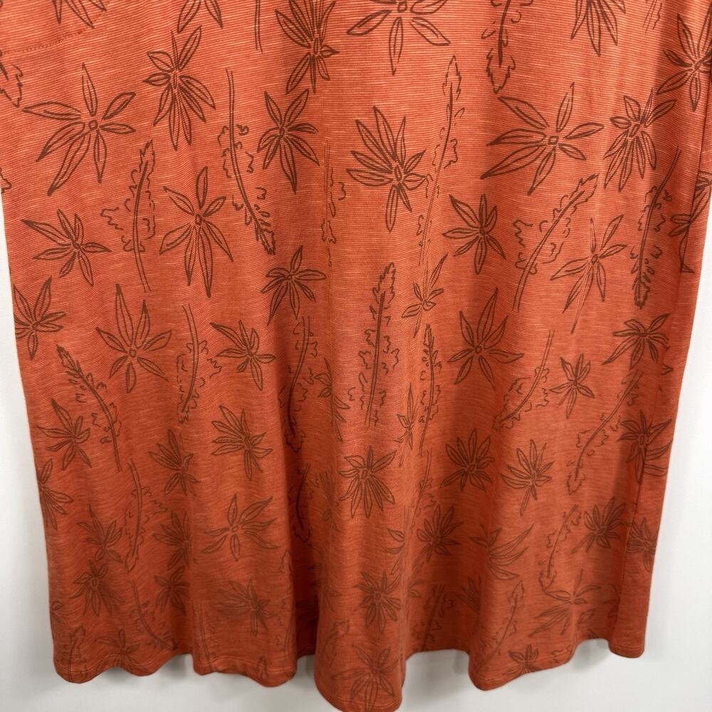 Toad & Co NWT Rosemarie Floral Dress Medium Organic Cotton Sustainable Outdoor - Picture 4 of 11